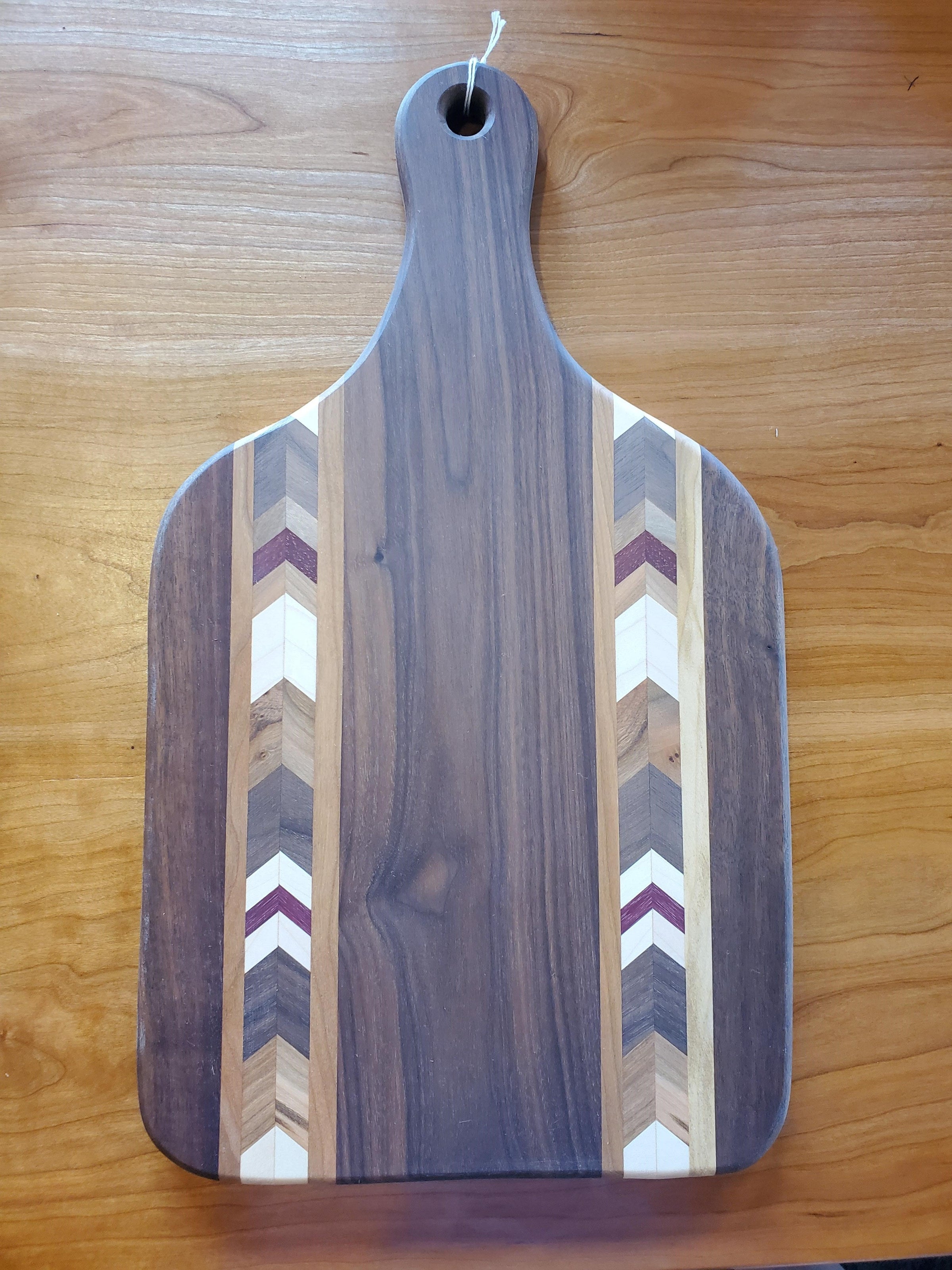 Amish Handcrafted Wood Pizza Cutting Board